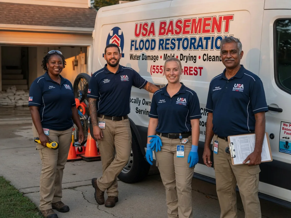 Basement Flood Cleanup company in North Springfield, VT