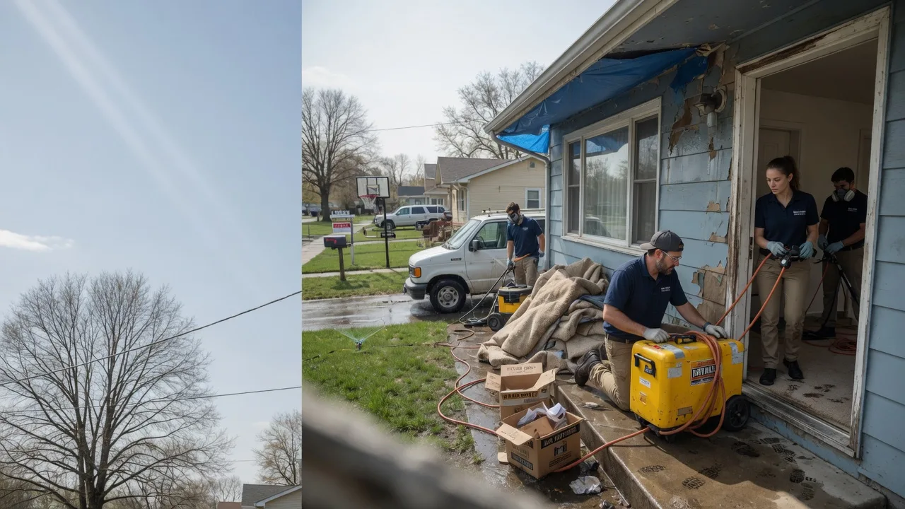 Basement Flood Cleanup in North Springfield, VT near me